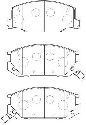 AISIN A1N092 - Brake Pad Set, disc brake