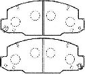 AISIN A1N100 - Brake Pad Set, disc brake