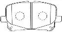 AISIN A1N101 - Brake Pad Set, disc brake