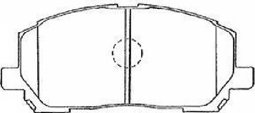 AISIN A1N103 - Brake Pad Set, disc brake