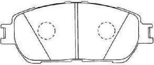 AISIN A1N115 - Brake Pad Set, disc brake