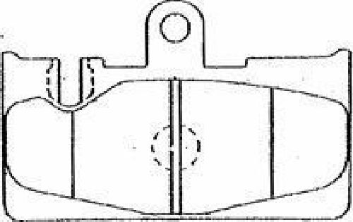 AISIN A2N010 - Brake Pad Set, disc brake