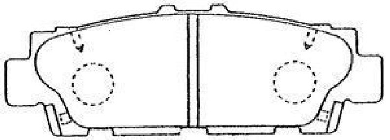 AISIN A2N042 - Brake Pad Set, disc brake