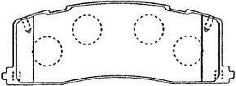 AISIN A2N047 - Brake Pad Set, disc brake