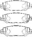 AISIN A2N059 - Brake Pad Set, disc brake