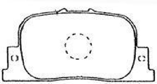 AISIN A2N066 - Brake Pad Set, disc brake