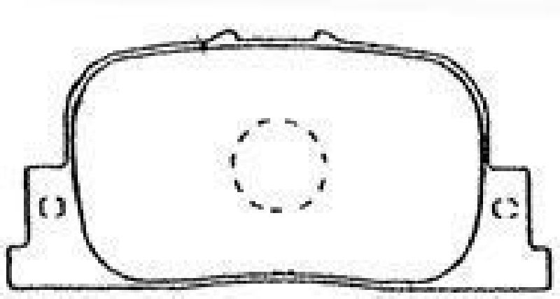 AISIN A2N066 - Brake Pad Set, disc brake