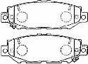 AISIN A2N084 - Brake Pad Set, disc brake