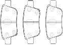 AISIN A2N191 - Brake Pad Set, disc brake