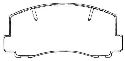 AISIN ASN-100 - Brake Pad Set, disc brake