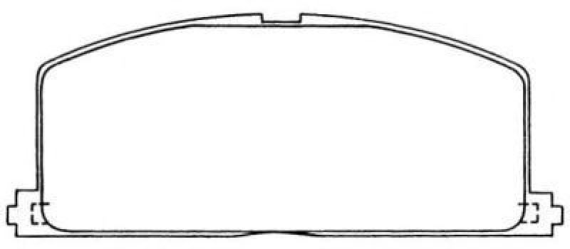 AISIN ASN-101 - Brake Pad Set, disc brake