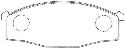 AISIN ASN-106 - Brake Pad Set, disc brake