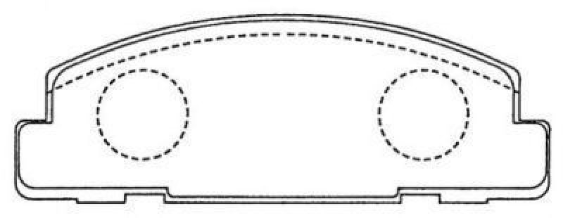 AISIN ASN-137 - Brake Pad Set, disc brake