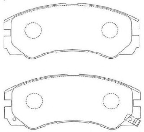 AISIN ASN-139 - Brake Pad Set, disc brake