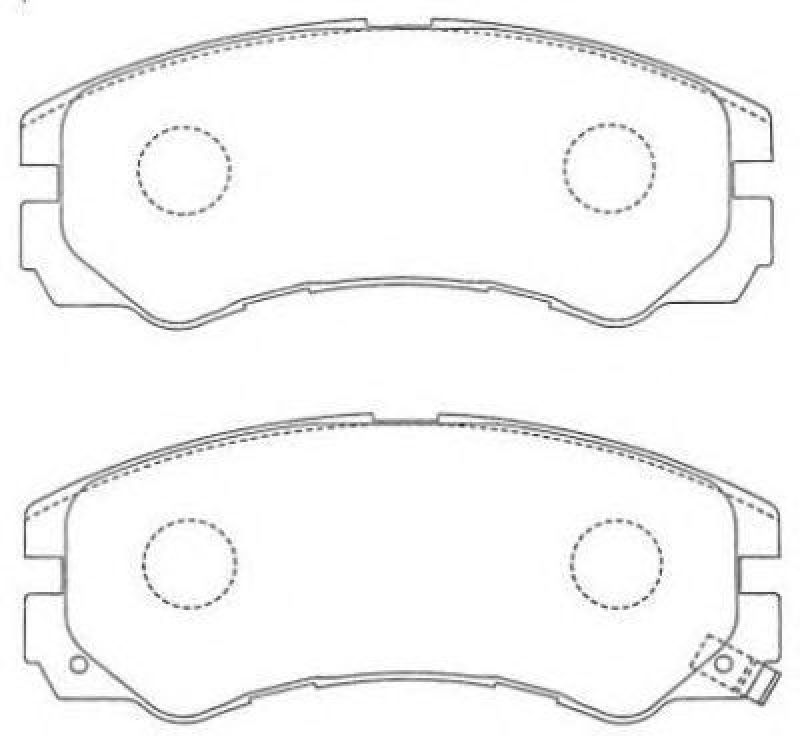 AISIN ASN-139 - Brake Pad Set, disc brake