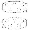 AISIN ASN-145 - Brake Pad Set, disc brake