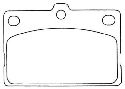 AISIN ASN-15 - Brake Pad Set, disc brake