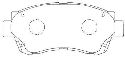 AISIN ASN-157 - Brake Pad Set, disc brake