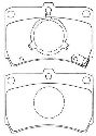 AISIN ASN-158 - Brake Pad Set, disc brake