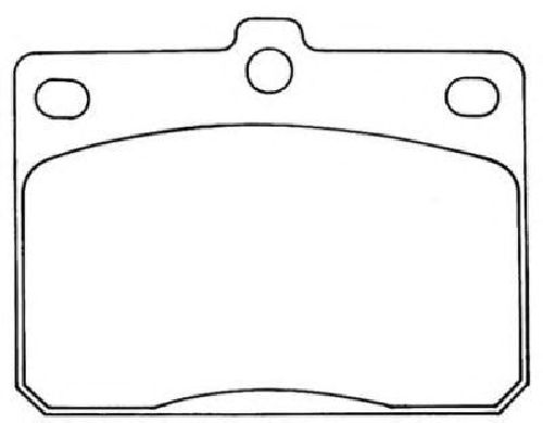 AISIN ASN-16 - Brake Pad Set, disc brake