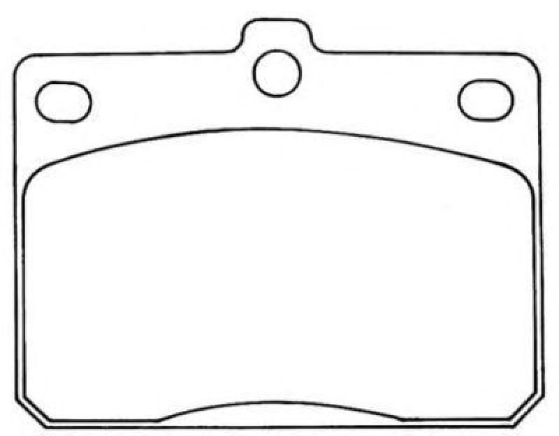 AISIN ASN-16 - Brake Pad Set, disc brake