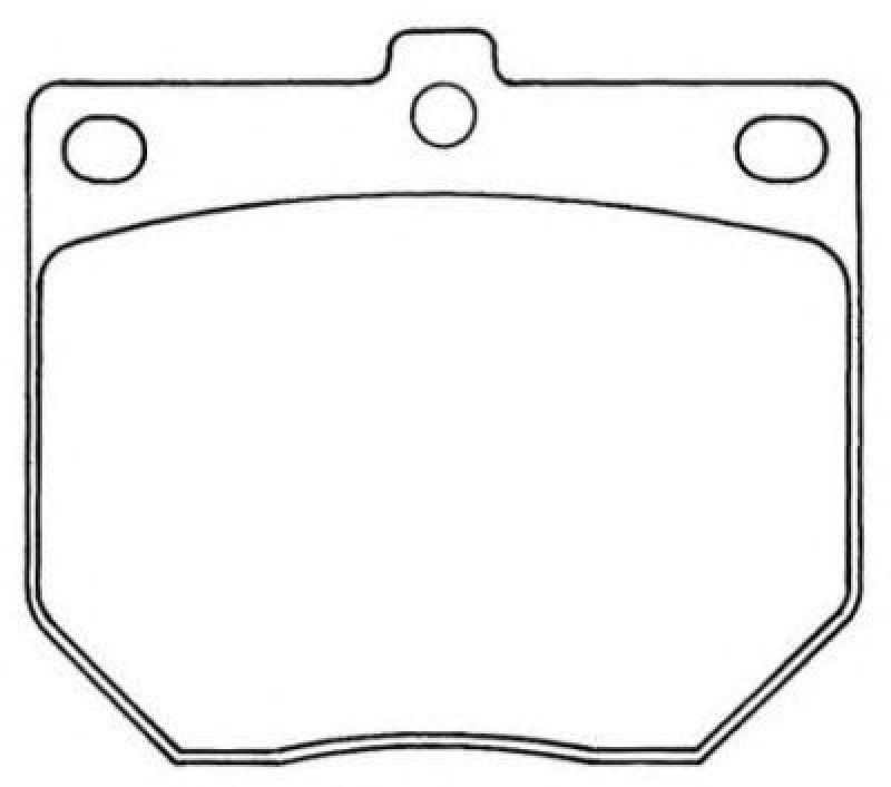 AISIN ASN-17 - Brake Pad Set, disc brake