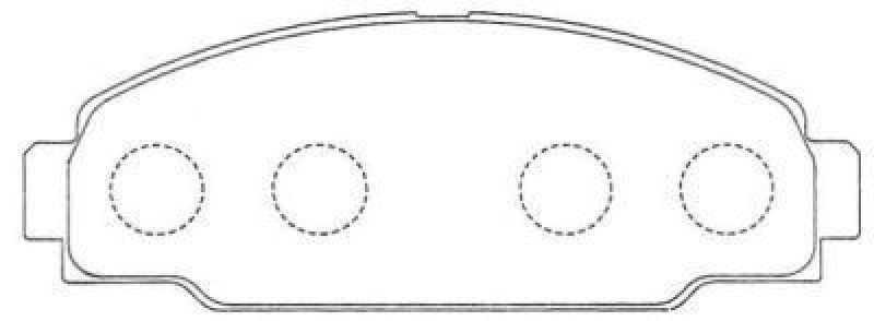 AISIN ASN-170 - Brake Pad Set, disc brake