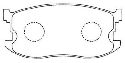 AISIN ASN-174 - Brake Pad Set, disc brake