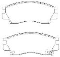 AISIN ASN-184 - Brake Pad Set, disc brake