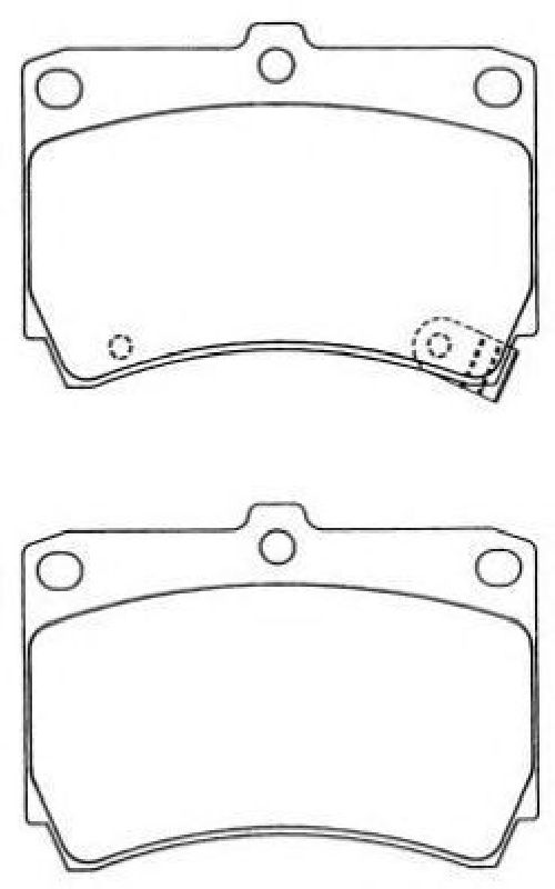 AISIN ASN-192 - Brake Pad Set, disc brake