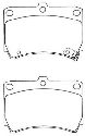 AISIN ASN-192 - Brake Pad Set, disc brake