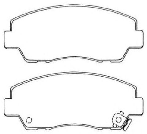 AISIN ASN-194 - Brake Pad Set, disc brake