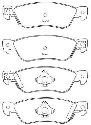 AISIN ASN-195 - Brake Pad Set, disc brake