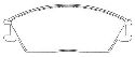 AISIN ASN-2000 - Brake Pad Set, disc brake