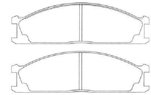 AISIN ASN-2006 - Brake Pad Set, disc brake