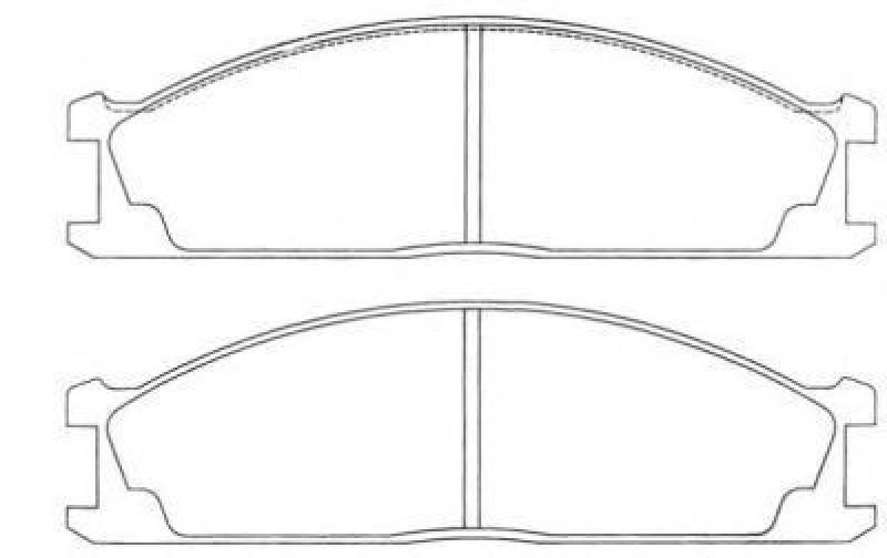 AISIN ASN-2006 - Brake Pad Set, disc brake