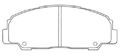 AISIN ASN-2007 - Brake Pad Set, disc brake