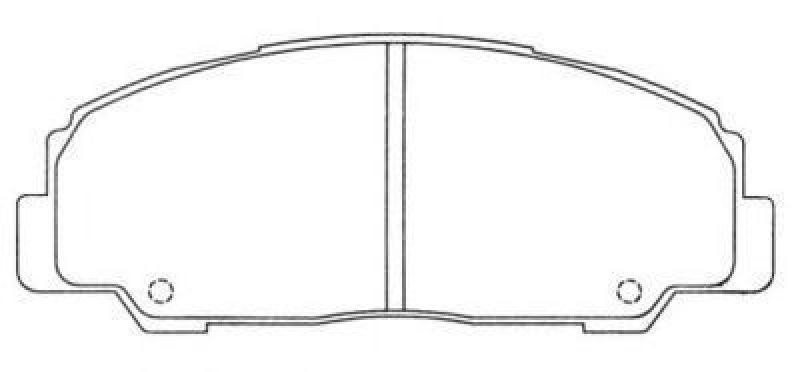 AISIN ASN-2007 - Brake Pad Set, disc brake