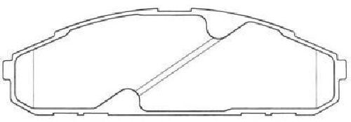 AISIN ASN-2012 - Brake Pad Set, disc brake