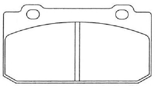 AISIN ASN-2014 - Brake Pad Set, disc brake