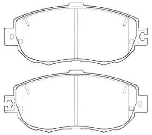 AISIN ASN-2020 - Brake Pad Set, disc brake