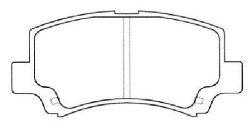 AISIN ASN-2022 - Brake Pad Set, disc brake