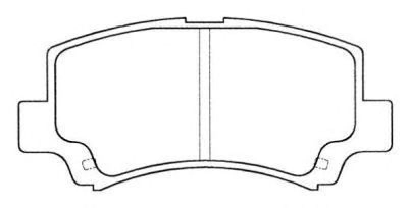 AISIN ASN-2022 - Brake Pad Set, disc brake