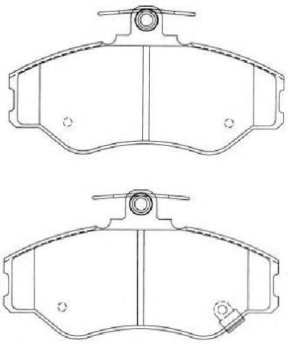 AISIN ASN-2025 - Brake Pad Set, disc brake