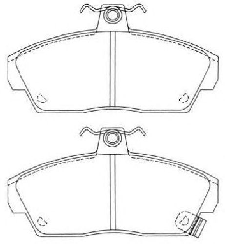 AISIN ASN-2026 - Brake Pad Set, disc brake