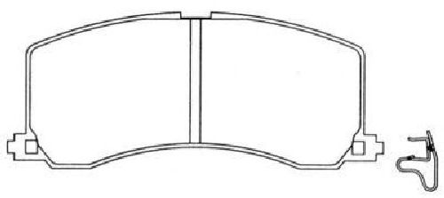 AISIN ASN-2027 - Brake Pad Set, disc brake