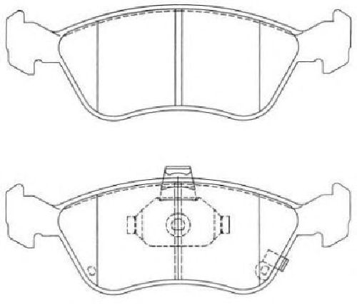 AISIN ASN-2029 - Brake Pad Set, disc brake