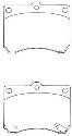 AISIN ASN-203 - Brake Pad Set, disc brake