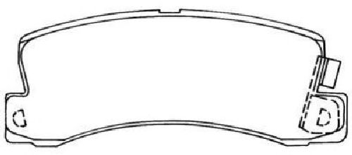 AISIN ASN-207 - Brake Pad Set, disc brake