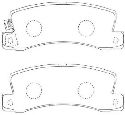 AISIN ASN-207F - Brake Pad Set, disc brake